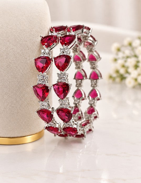 Tavisi premium AD CZ bangles luxury jewellery collection