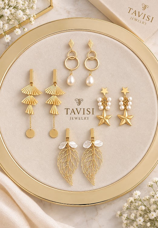 Tavisi Jewelry 316L surgical stainless steel anti tarnish hoop earrings for women | premium hoop collection