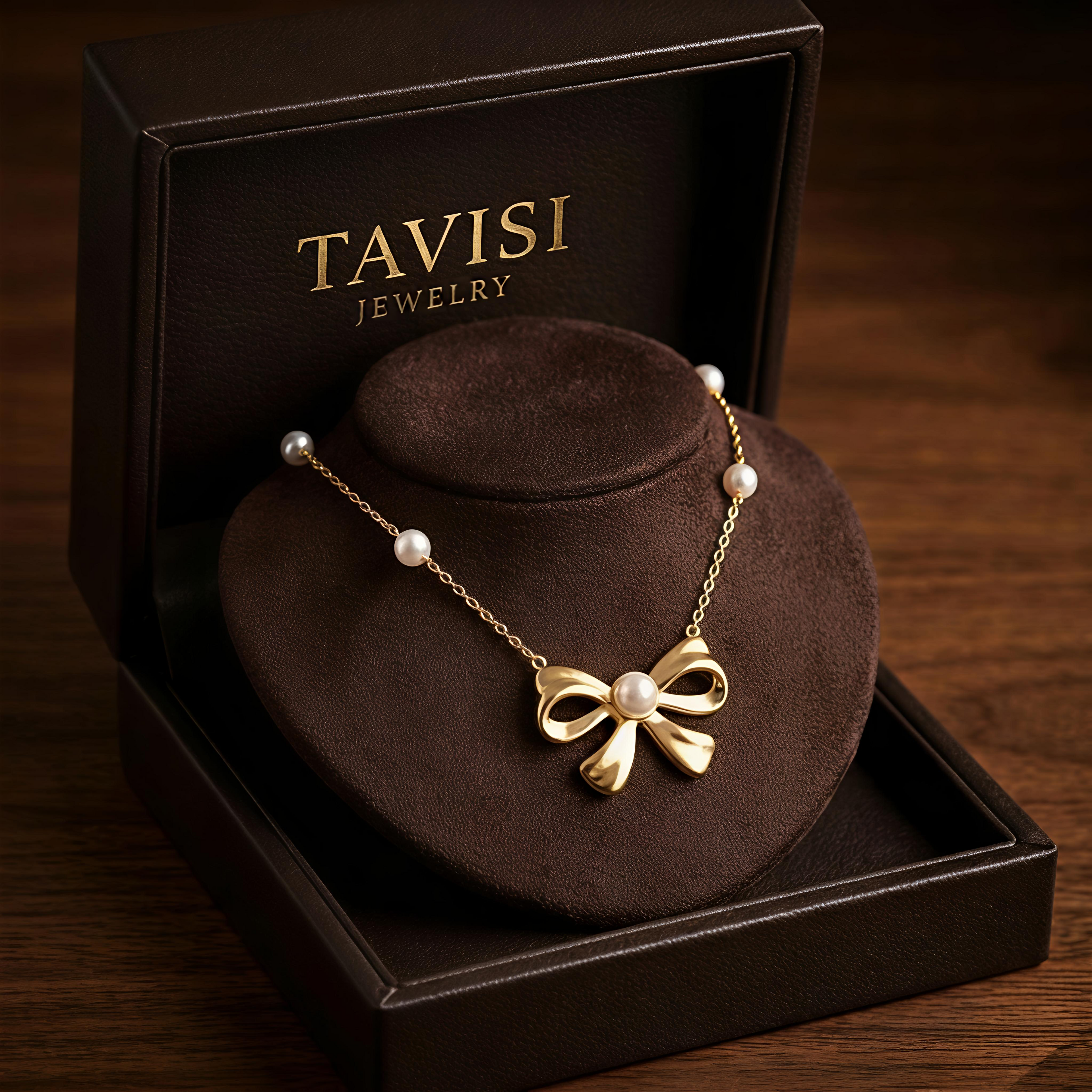 Tavisi Jewelry 316L surgical stainless steel anti tarnish pendant chains for women | premium necklace collection