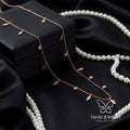 Rose Gold Tanmaniya Necklace