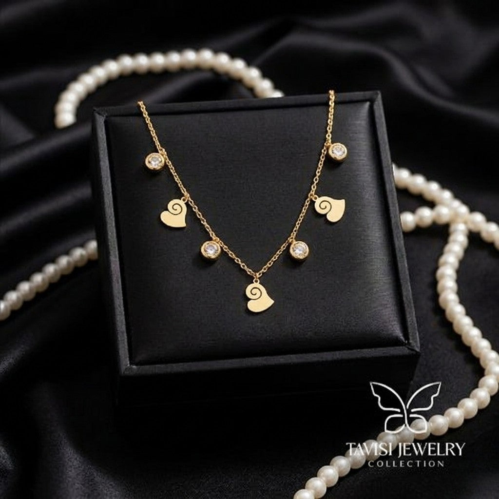 gold snail charm tanmaniya necklace anti tarnish
cute snail necklace waterproof jewellery
trendy gold charm necklace daily wear
anti tarnish snail necklace lightweight
gold snail charm necklace with stones