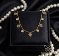 gold diamond charm tanmaniya necklace anti tarnish
waterproof diamond charm necklace stainless steel
gold anti tarnish necklace with diamond shape charms
daily wear diamond necklace lightweight jewellery
stainless steel gold necklace with stone accents