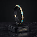 Tavisi Elara Charm Bracelet 22K gold plated anti tarnish stainless steel jewellery