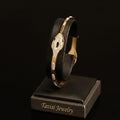 Tavisi Elara Nail AD Bracelet 316L stainless steel 22K gold plated anti tarnish waterproof kada