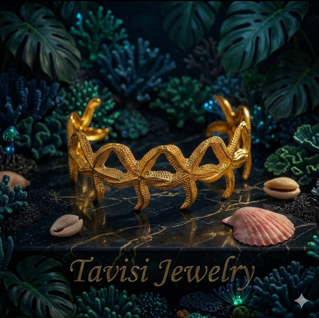 Tavisi Golden Vine luxury gold bracelet for women with elegant vine inspired anti tarnish waterproof finish