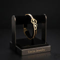 Tavisi Royal Butterfly 22K gold plated anti tarnish 316L stainless steel kada bracelet for women