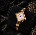 Tavisi Zido WT84 Premium 18K Gold Plated Stainless Steel Watch Kada for Women